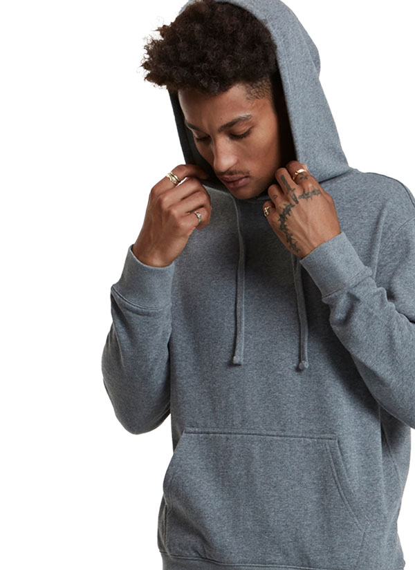 Midweight Pullover Fleece Hoodie